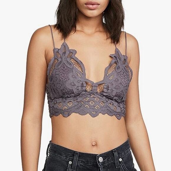 NWT Gray FP One Adella Bralette - Picture 1 of 6